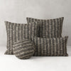 12" Round Elaine Smith Orb Pillow Intertwine Ebony