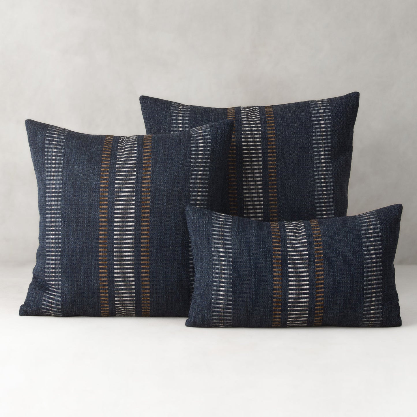 20" Square Elaine Smith Pillow  Journey Indigo, image 3