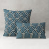 20" Square Elaine Smith Pillow  Lagoon Rope