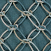 20" Square Elaine Smith Pillow  Lagoon Rope