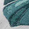 22" Square Elaine Smith Pillow  Leaf Lagoon