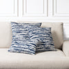 12" x 20" Elaine Smith Pillow Linear Indigo