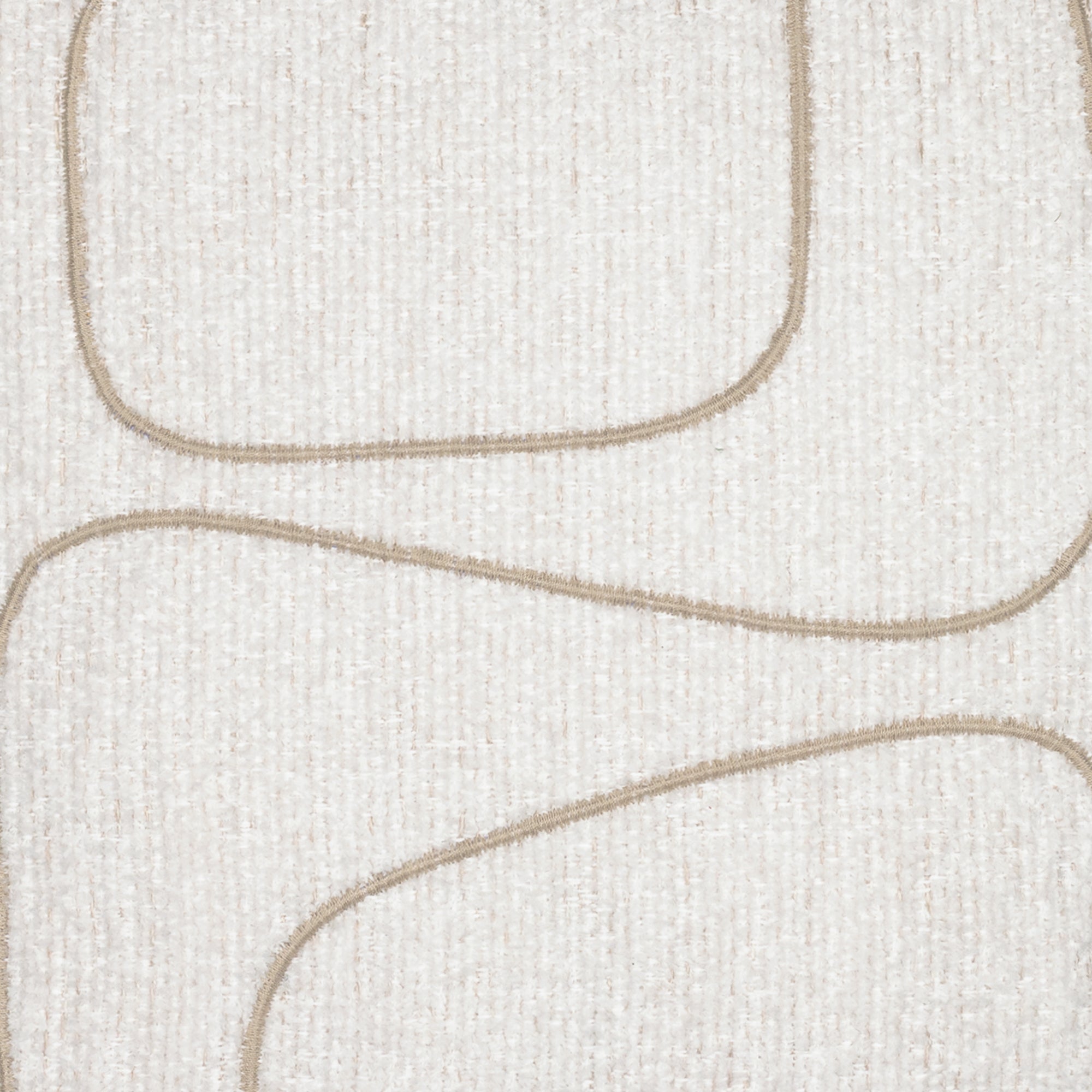 20" Square Elaine Smith Pillow Linear Luxe Oyster