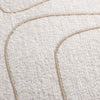 20" Square Elaine Smith Pillow Linear Luxe Oyster