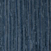 12" Round Elaine Smith Orb Pillow Luxe Stripe Indigo