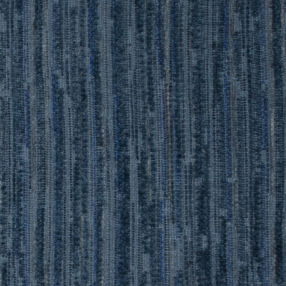 
                  12" Round Elaine Smith Orb Pillow Luxe Stripe Indigo - Image 3
                