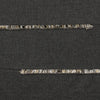 20" Square Elaine Smith Pillow  Micro Fringe Carbon