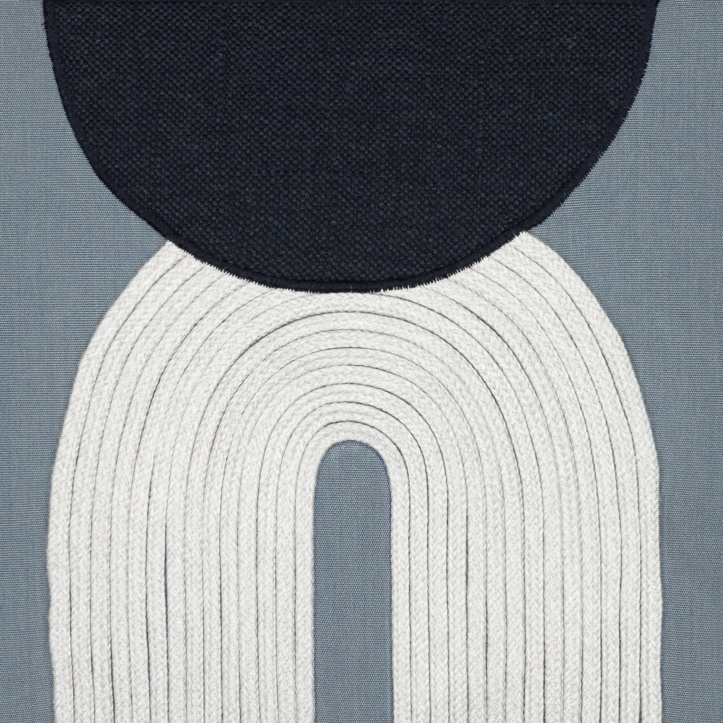 20" Square Elaine Smith Pillow Modern Balance Slate, image 2