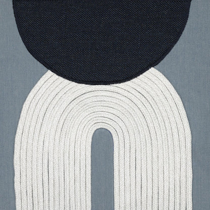 
                  20" Square Elaine Smith Pillow Modern Balance Slate - Image 2
                