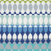 12" x 20" Elaine Smith Pillow  Modern Oval Ocean