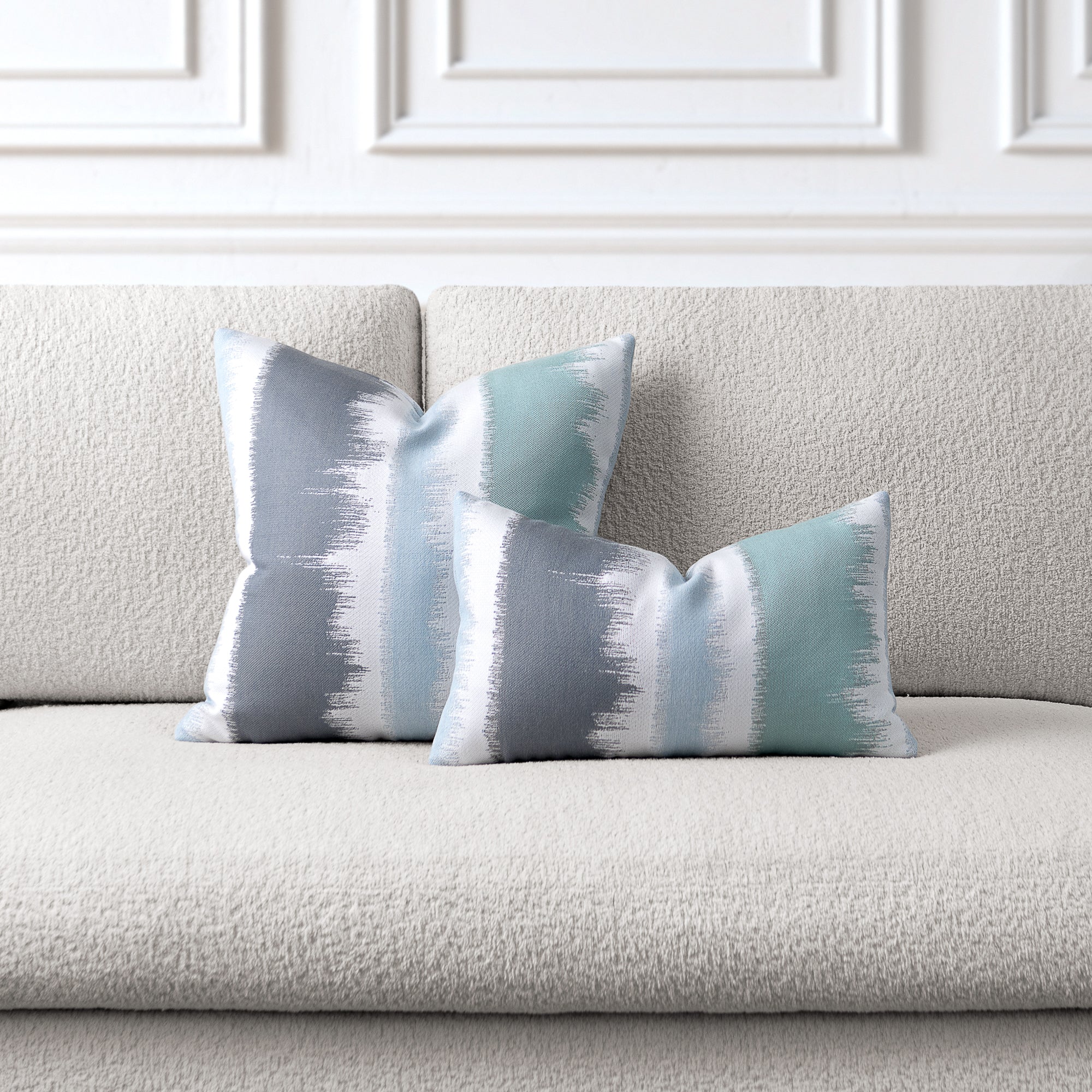 20" Square Elaine Smith Pillow Murmur Surf