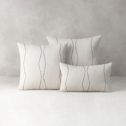 
                  12" x 20" Elaine Smith Pillow  Oblique Ebony - Image 3
                