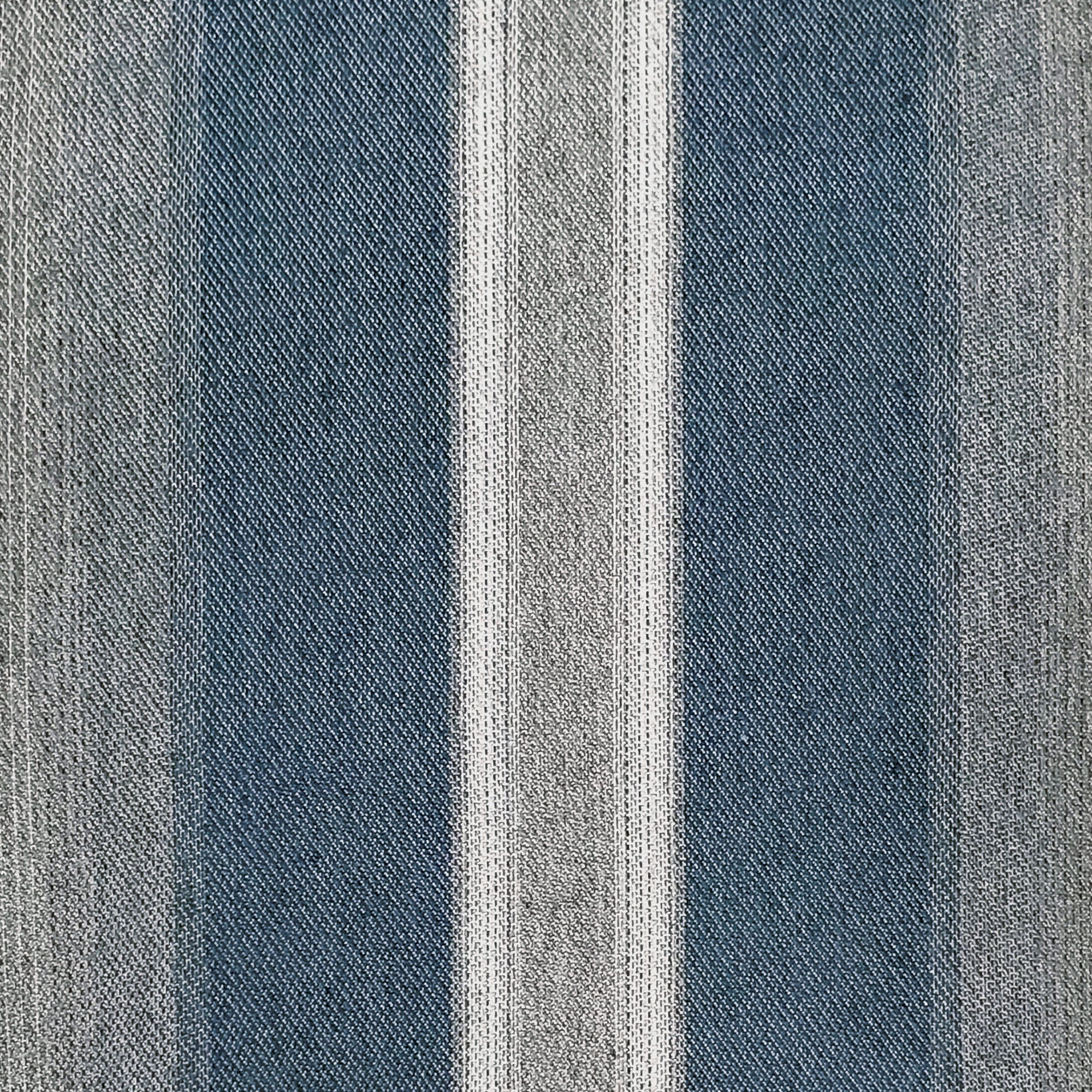 22" Square Elaine Smith Pillow Ombre Indigo