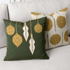 20" Square Elaine Smith Pillow Ornaments Fern