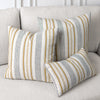 22" Square Elaine Smith Pillow Pathway Gold