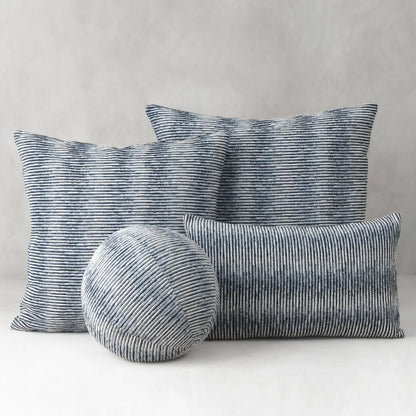
                  12" Round Elaine Smith Orb Pillow Progress Indigo - Image 3
                