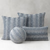 12" x 20" Elaine Smith Pillow Progress Indigo