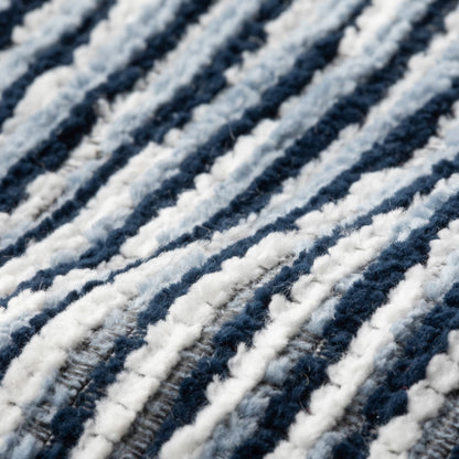 
                  22" Square Elaine Smith Pillow Progress Indigo - Image 3
                