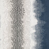 22" Square Elaine Smith Pillow  Resilience Indigo