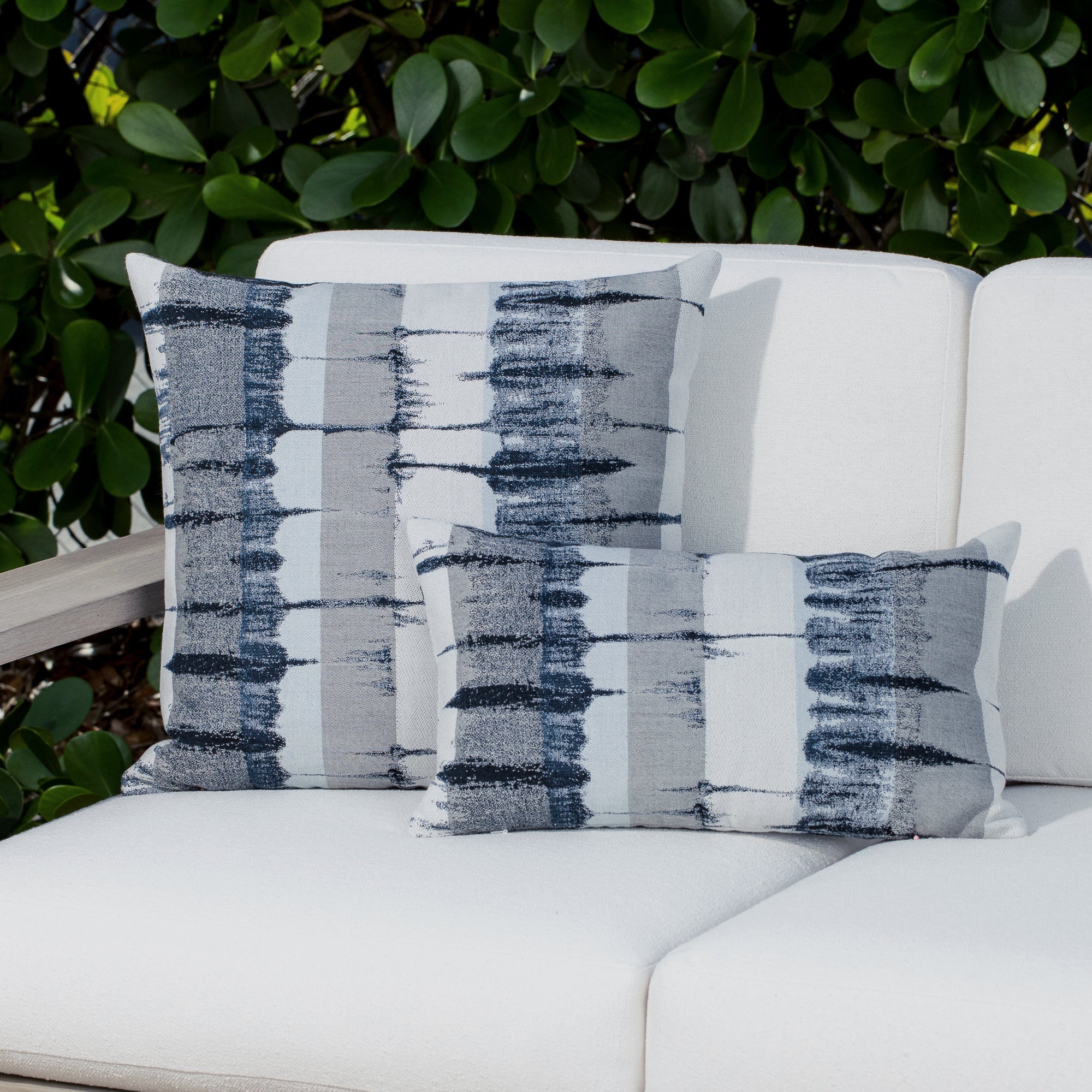 20" Square Elaine Smith Pillow Shibori