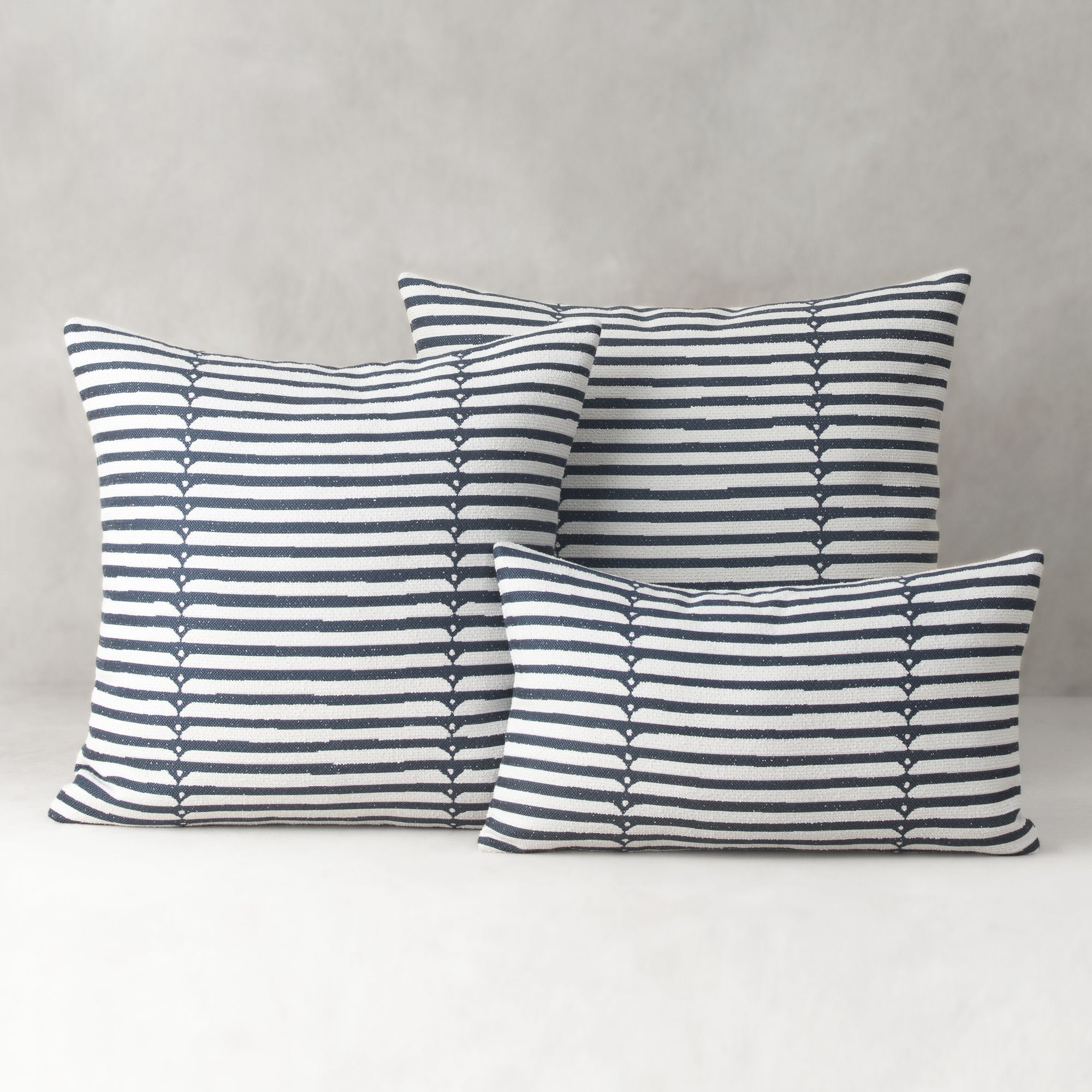 22" Square Elaine Smith Pillow  Sincerity Denim