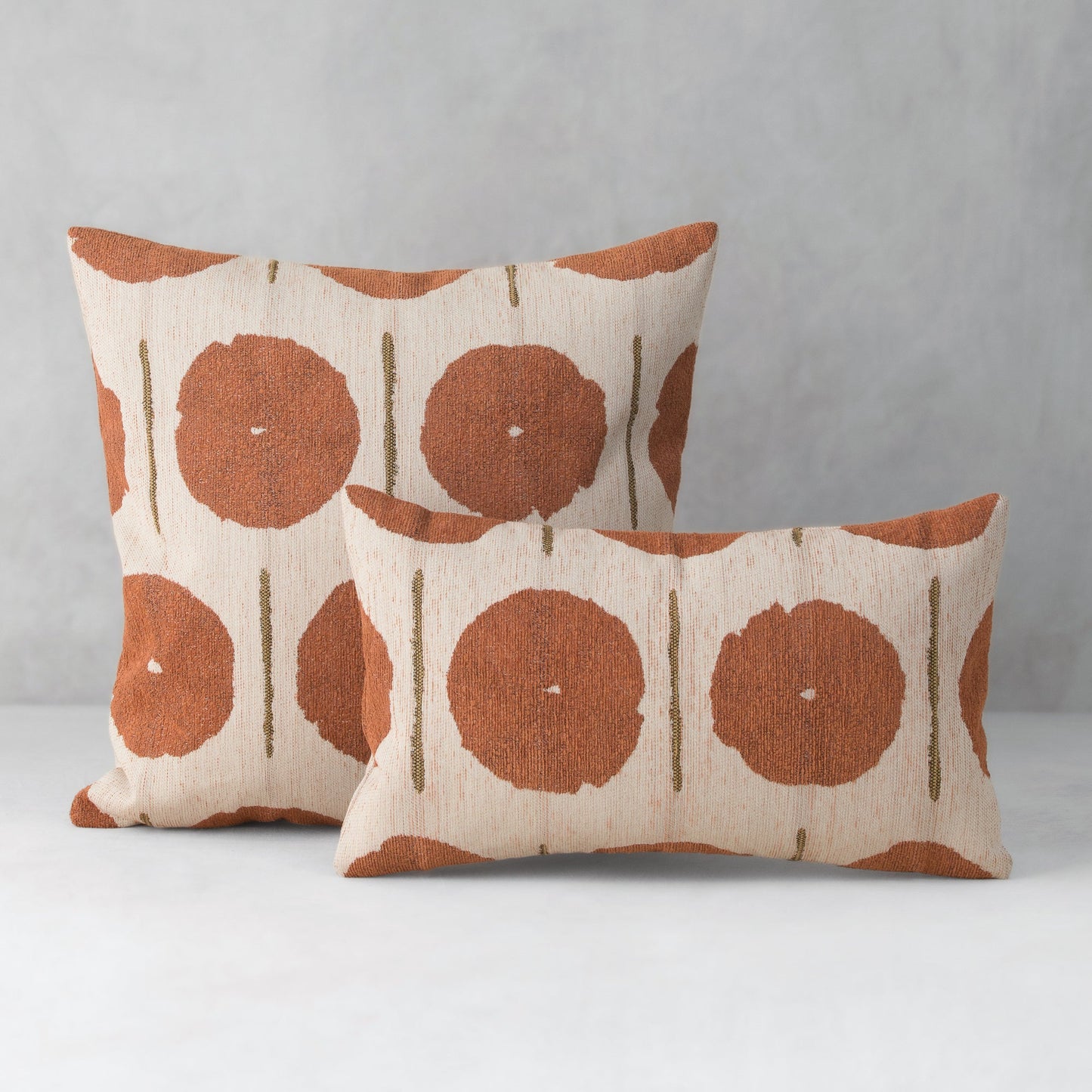 12" x 20" Elaine Smith Pillow Solstice Papaya, image 4