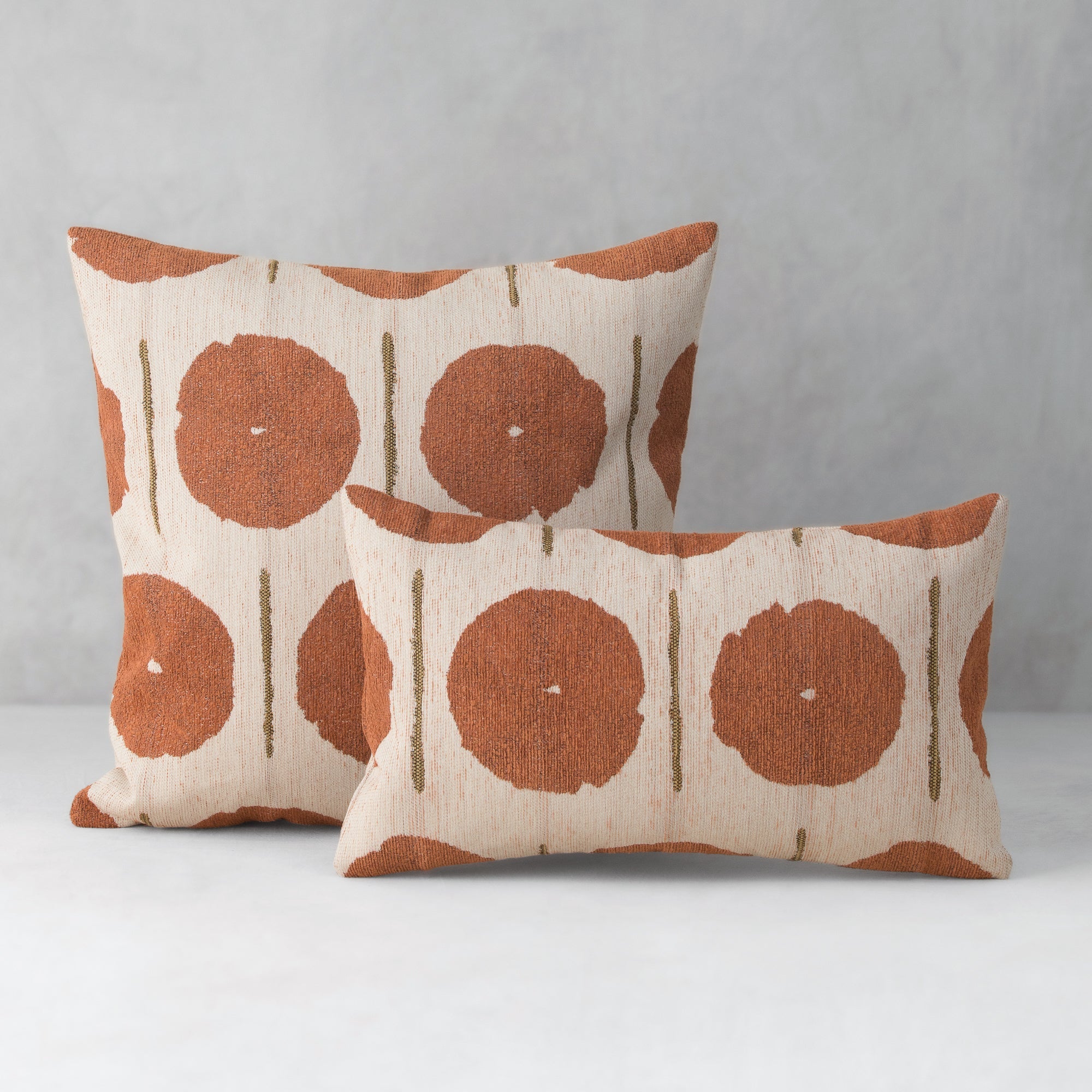 12" x 20" Elaine Smith Pillow Solstice Papaya
