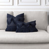 20" Square Elaine Smith Pillow  Tavarua Indigo
