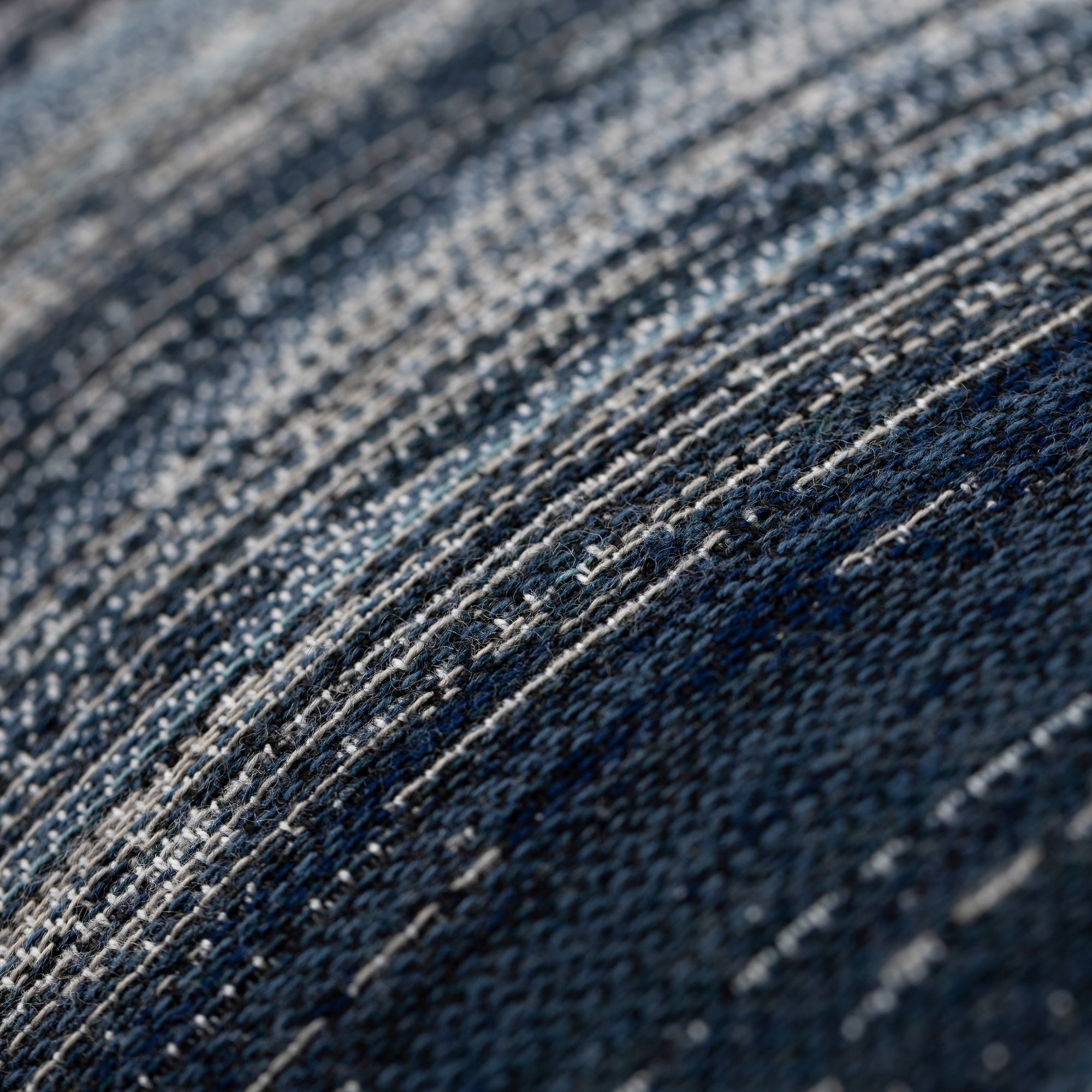 12" x 20" Elaine Smith Pillow  Textured Indigo
