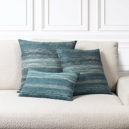 
                  20" Square Elaine Smith Pillow  Textured Lagoon - Image 4
                