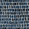 12" x 20" Elaine Smith Pillow  Thumbprint Indigo
