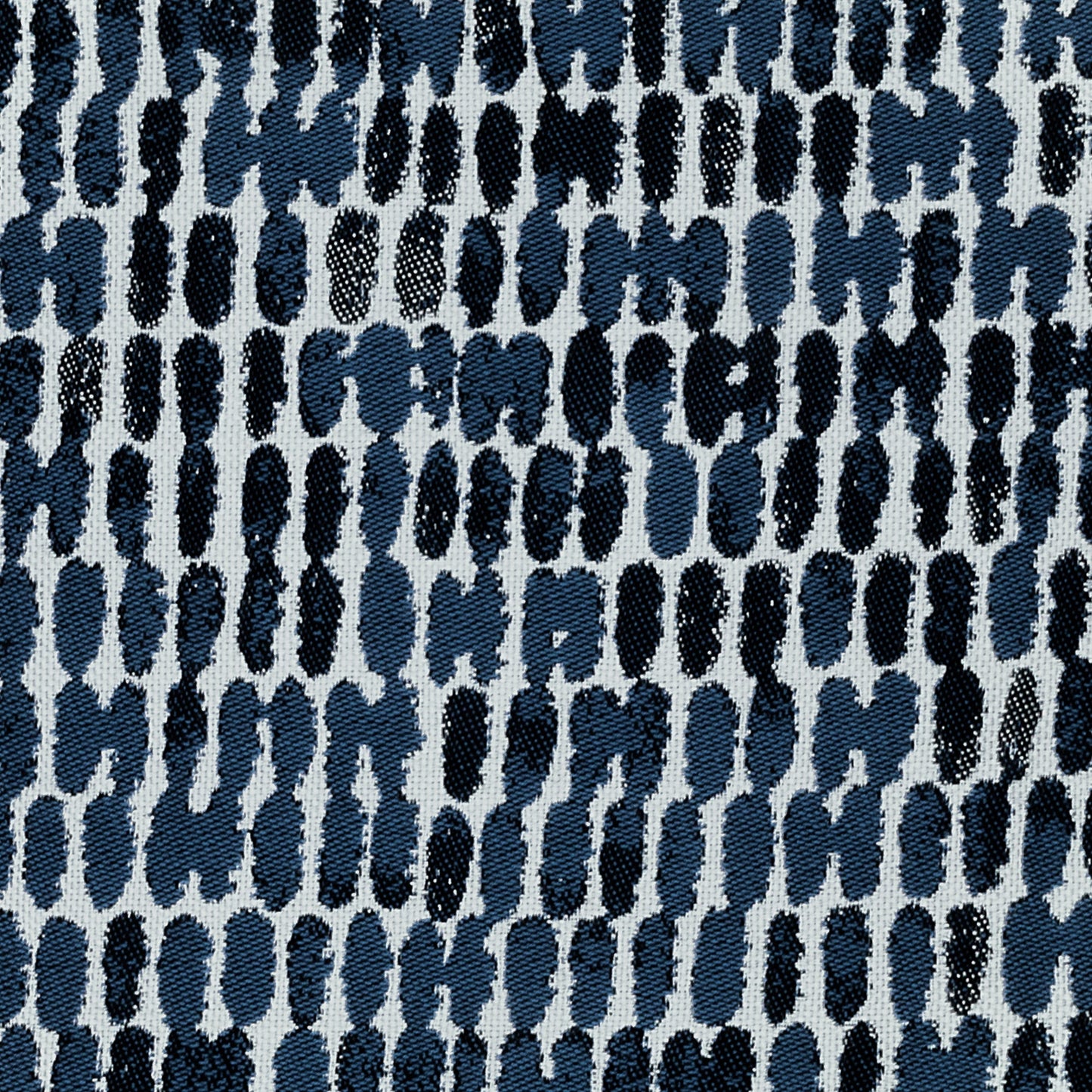12" x 20" Elaine Smith Pillow  Thumbprint Indigo, image 2