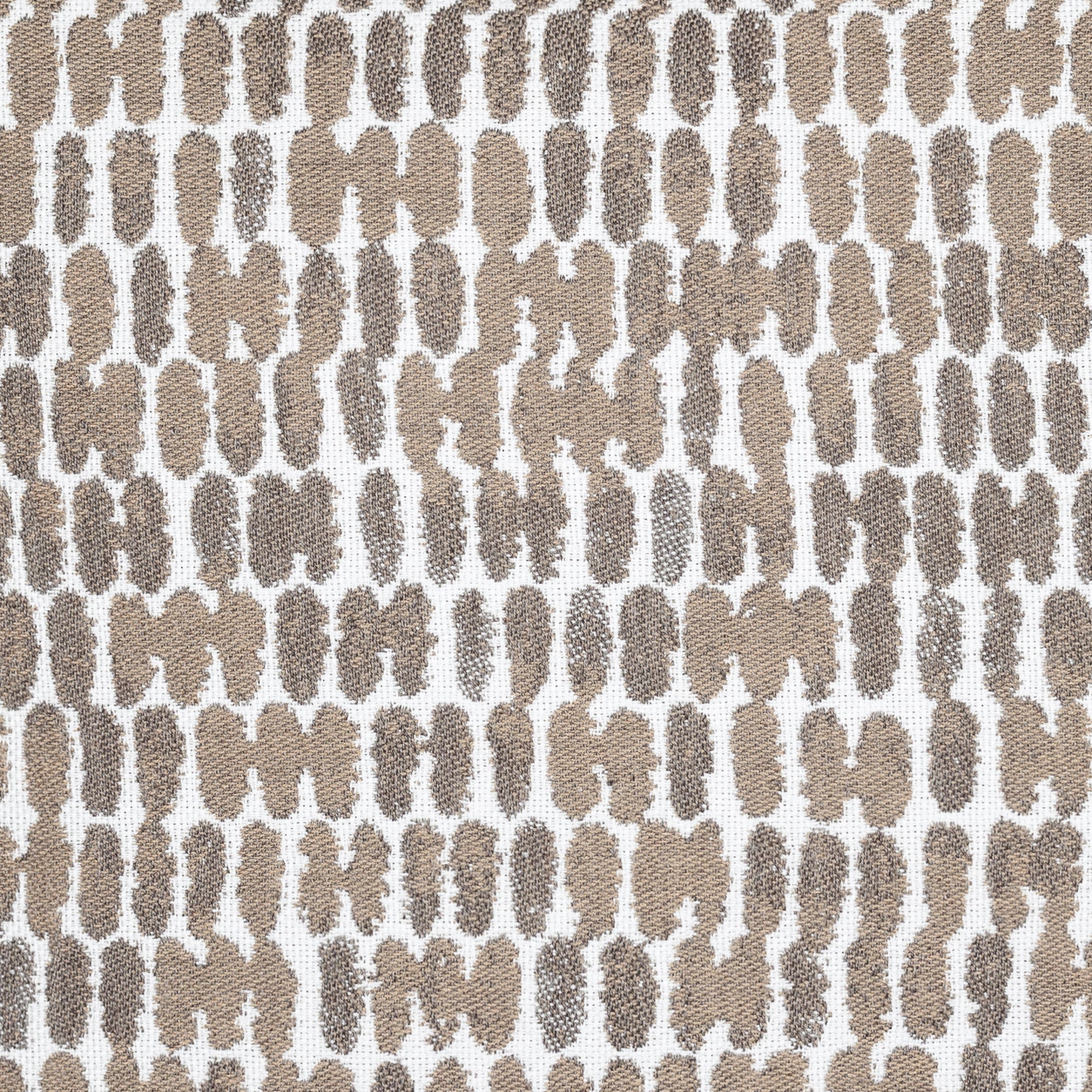 12" x 20" Elaine Smith Pillow  Thumbprint Latte