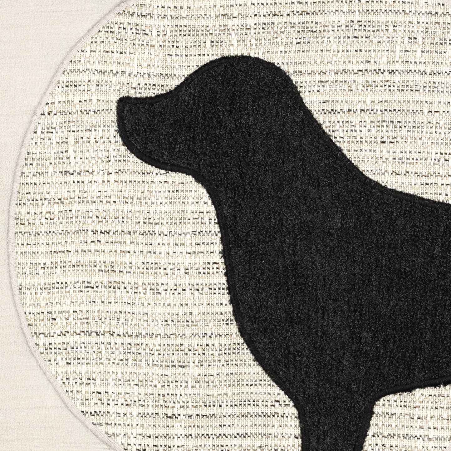 20" Square Elaine Smith Pillow  Unconditional Woof Head, image 2