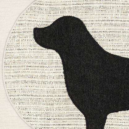 
                  20" Square Elaine Smith Pillow  Unconditional Woof Head - Image 2
                