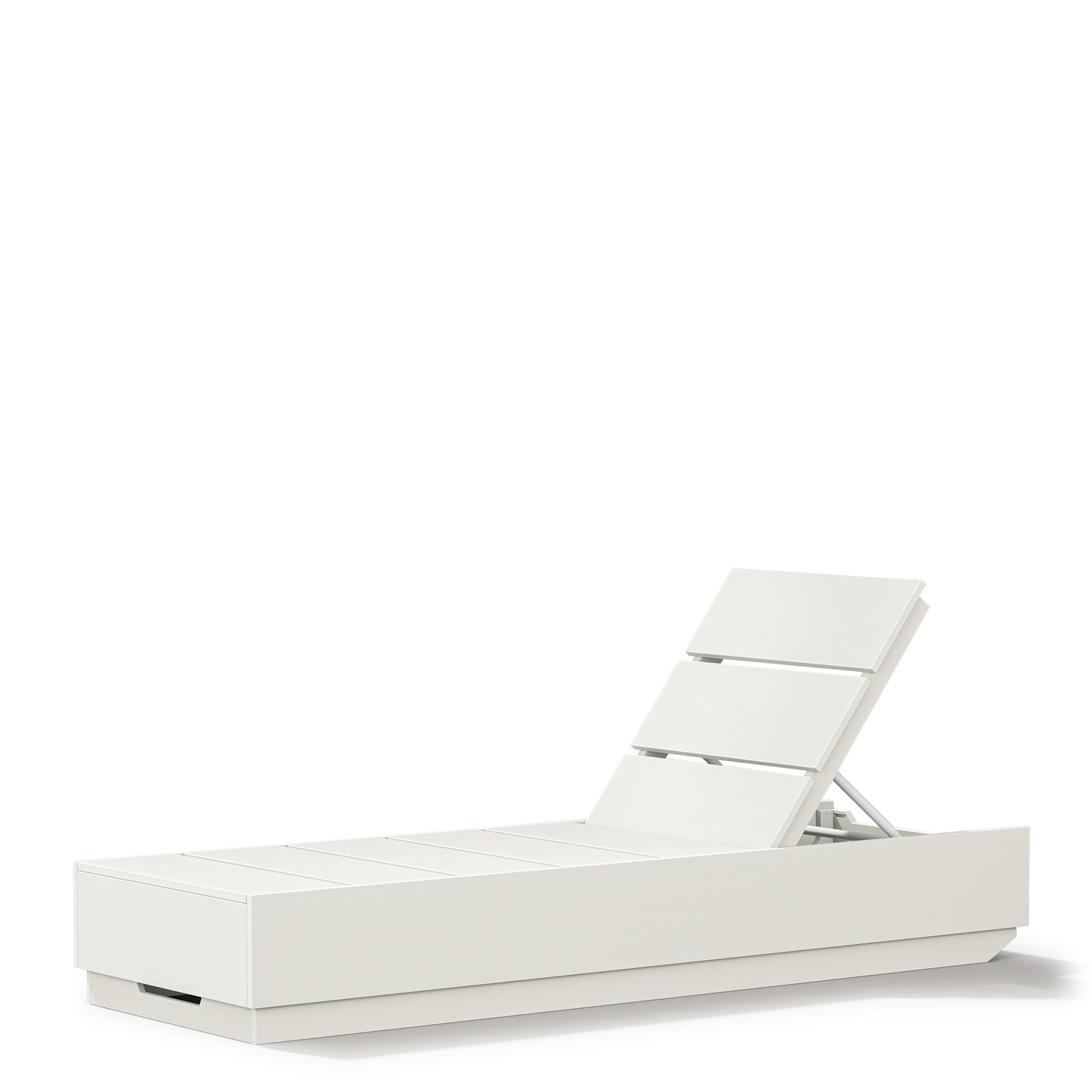 Elevate Chaise Lounge Vintage White Frame, image 2