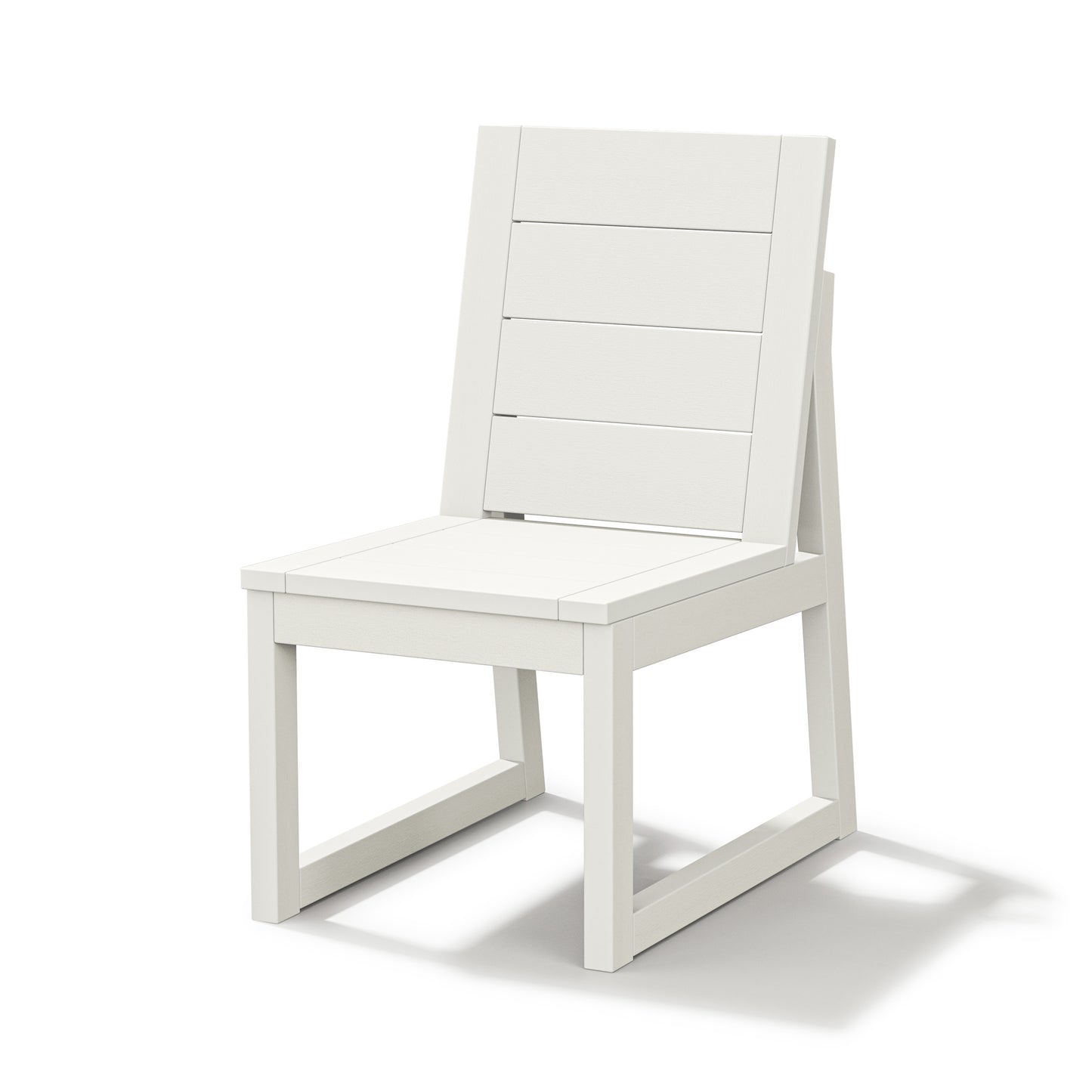 Elevate Dining Side Chair Vintage White Frame, image 2