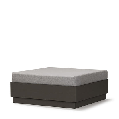 
                  Elevate Lounge Ottoman Vintage Coffee Frame Grey Mist Cushion - Image 4
                