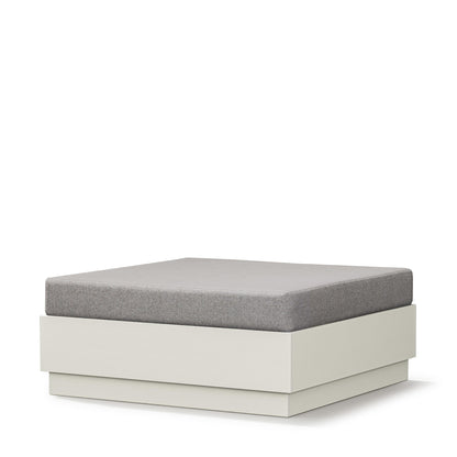 
                  Elevate Lounge Ottoman Vintage White Frame Grey Mist Cushion - Image 15
                