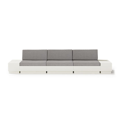 
                  Elevate Straight Sectional Vintage White Frame Grey Mist Cushions - Image 16
                