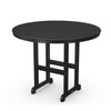 Farmhouse 48 Round Counter Table Black