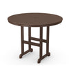 Farmhouse 48 Round Counter Table Mahogany