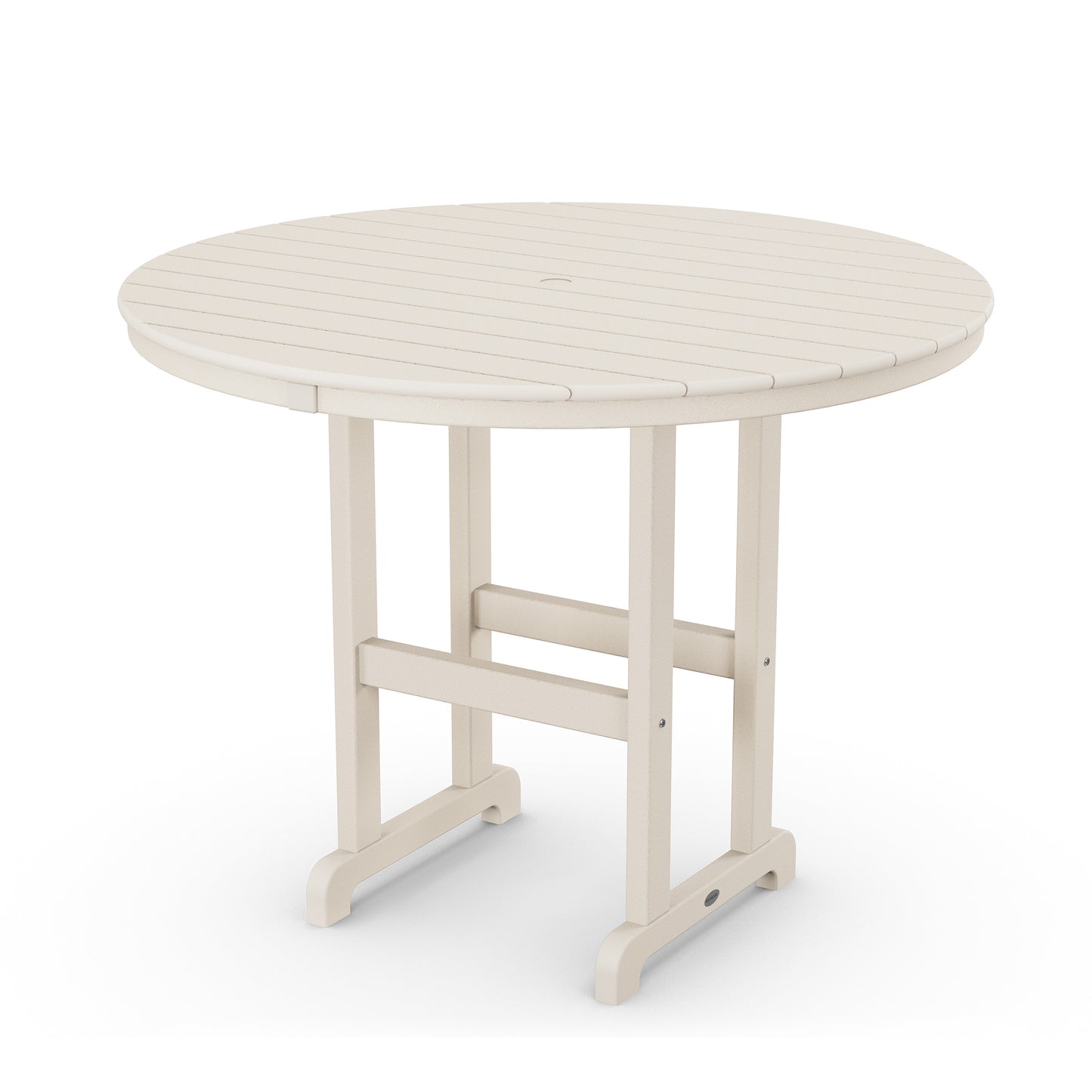 Farmhouse 48 Round Counter Table Sand, image 3