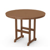 Farmhouse 48 Round Counter Table Teak