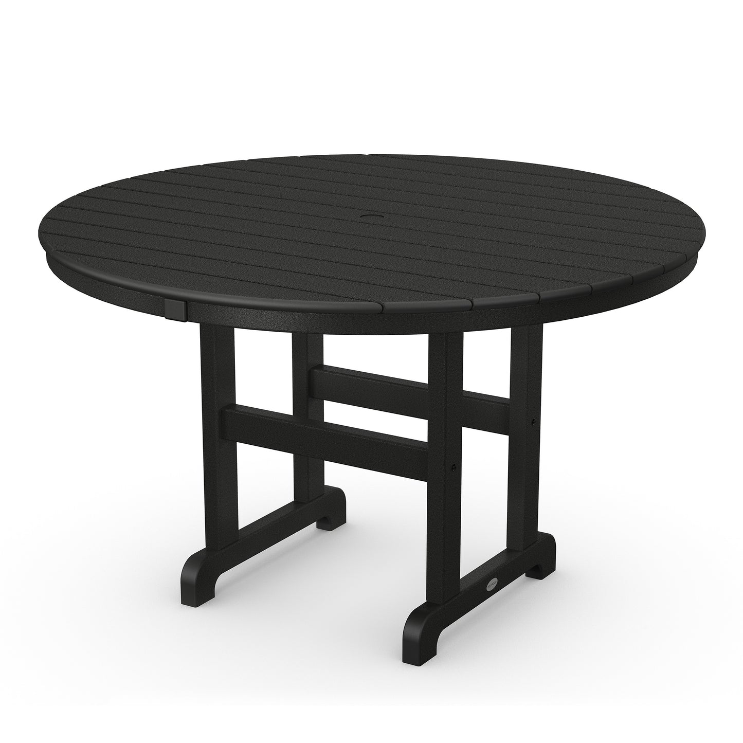 Farmhouse 48 Round Dining Table Black, image 5