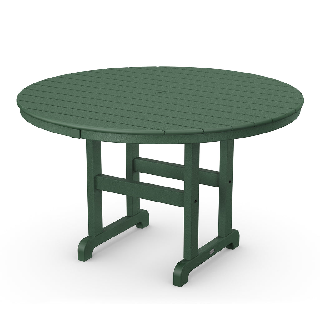 Farmhouse 48 Round Dining Table Green