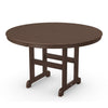 Farmhouse 48 Round Dining Table Mahogany