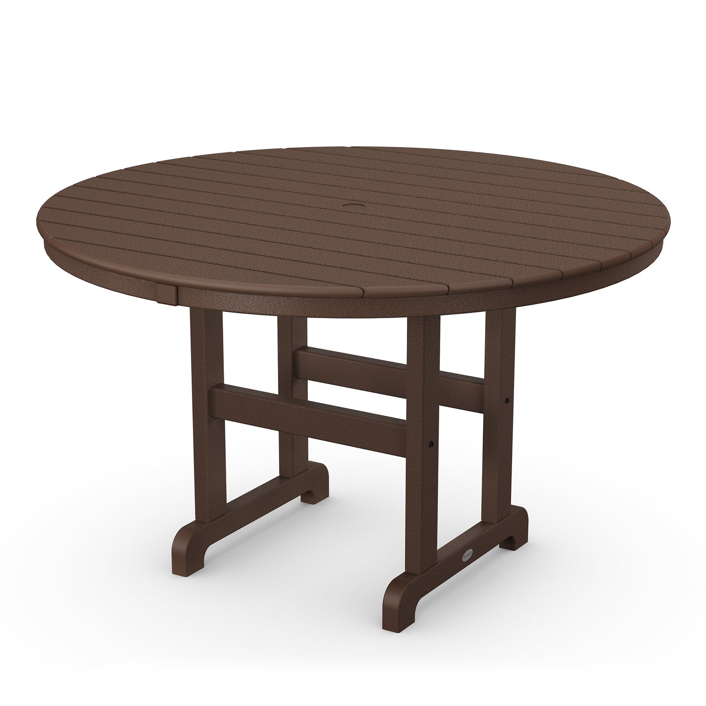 Farmhouse 48 Round Dining Table Mahogany, image 12