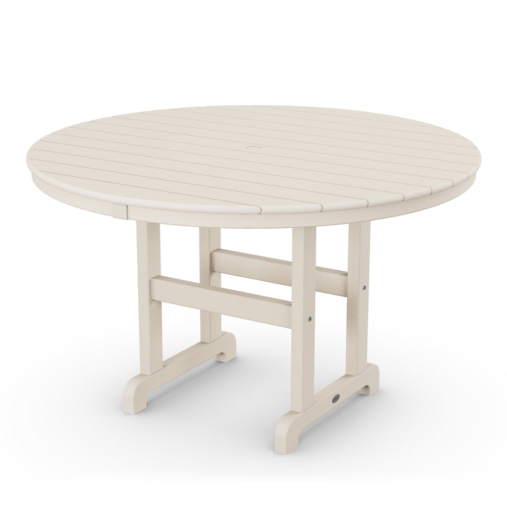 Farmhouse 48 Round Dining Table Sand