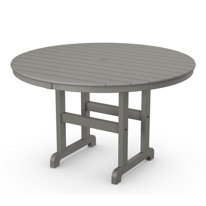 
                  Farmhouse 48 Round Dining Table Slate Gray - Image 5
                